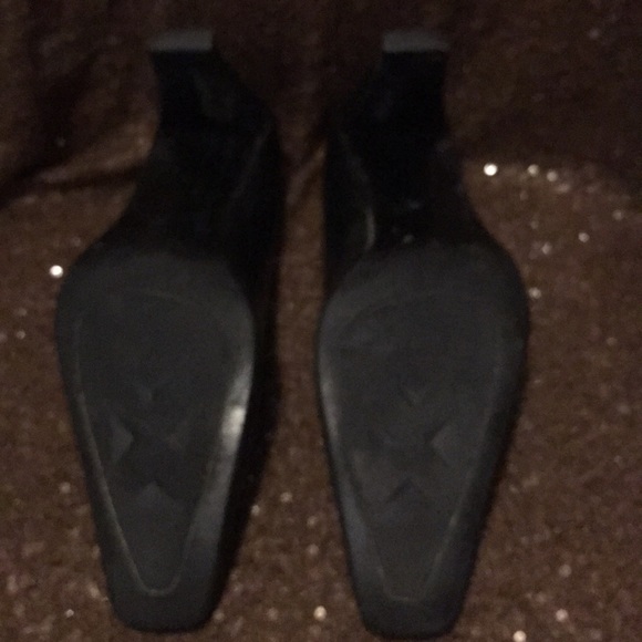 Pierre Michel black leather heels - Picture 3 of 7